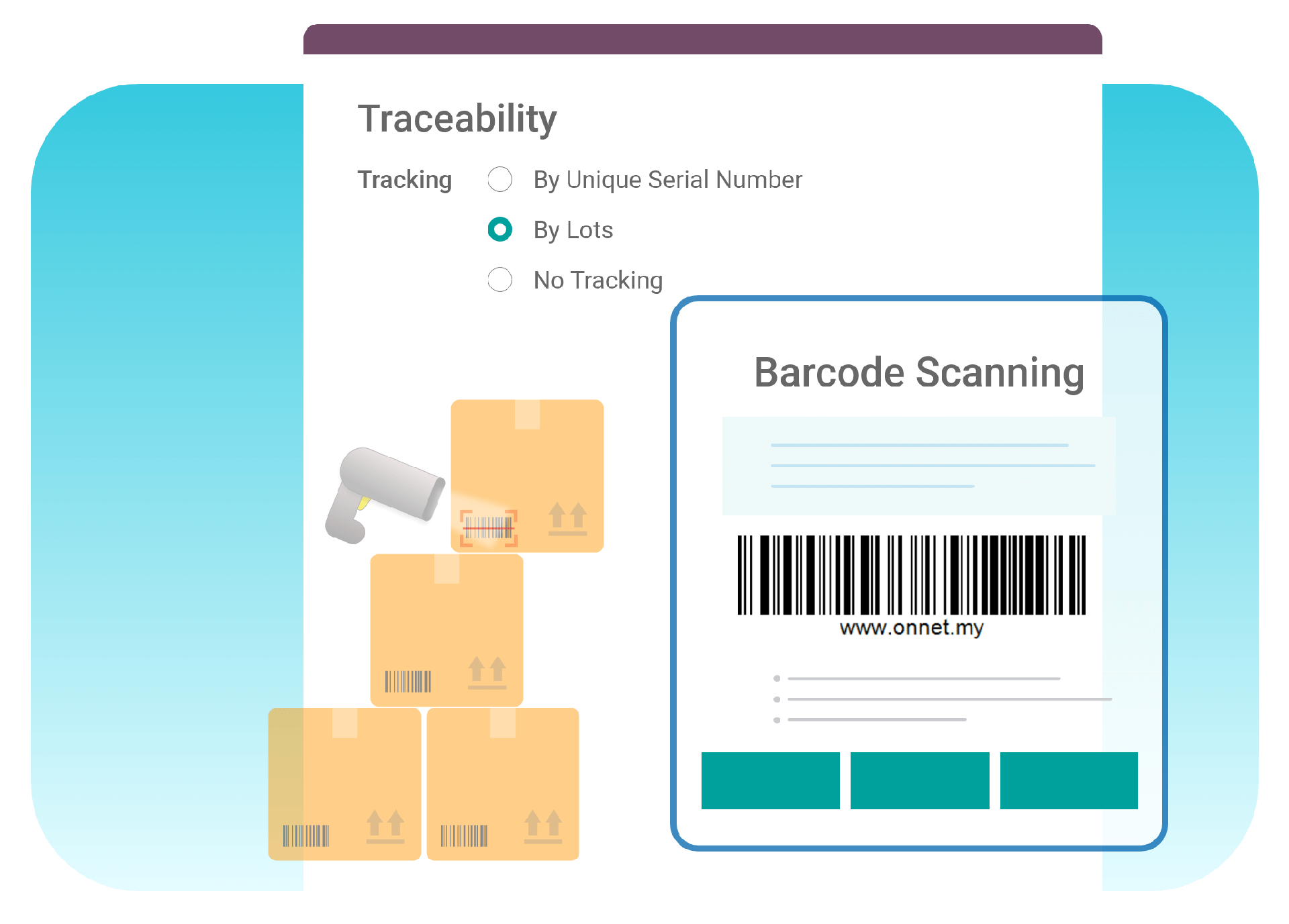 Stock tracking with barcode in Odoo Malaysia..