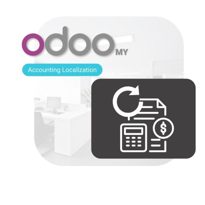Recurring entries Odoo accounting localization.