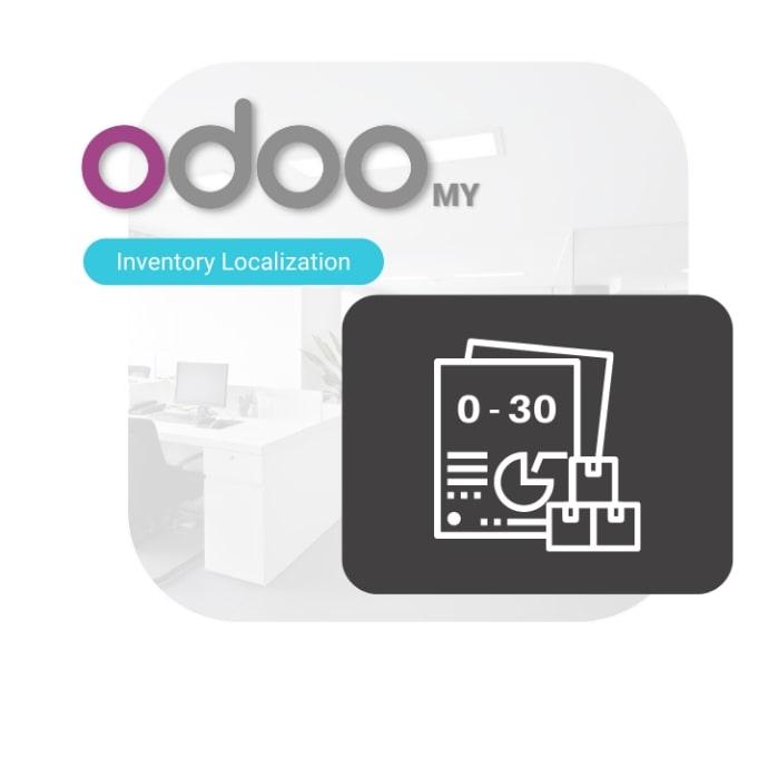 Stock aging report Odoo inventory localization.