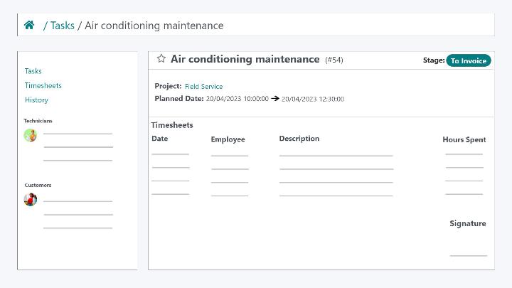 Automated billing system is great in Odoo FSM