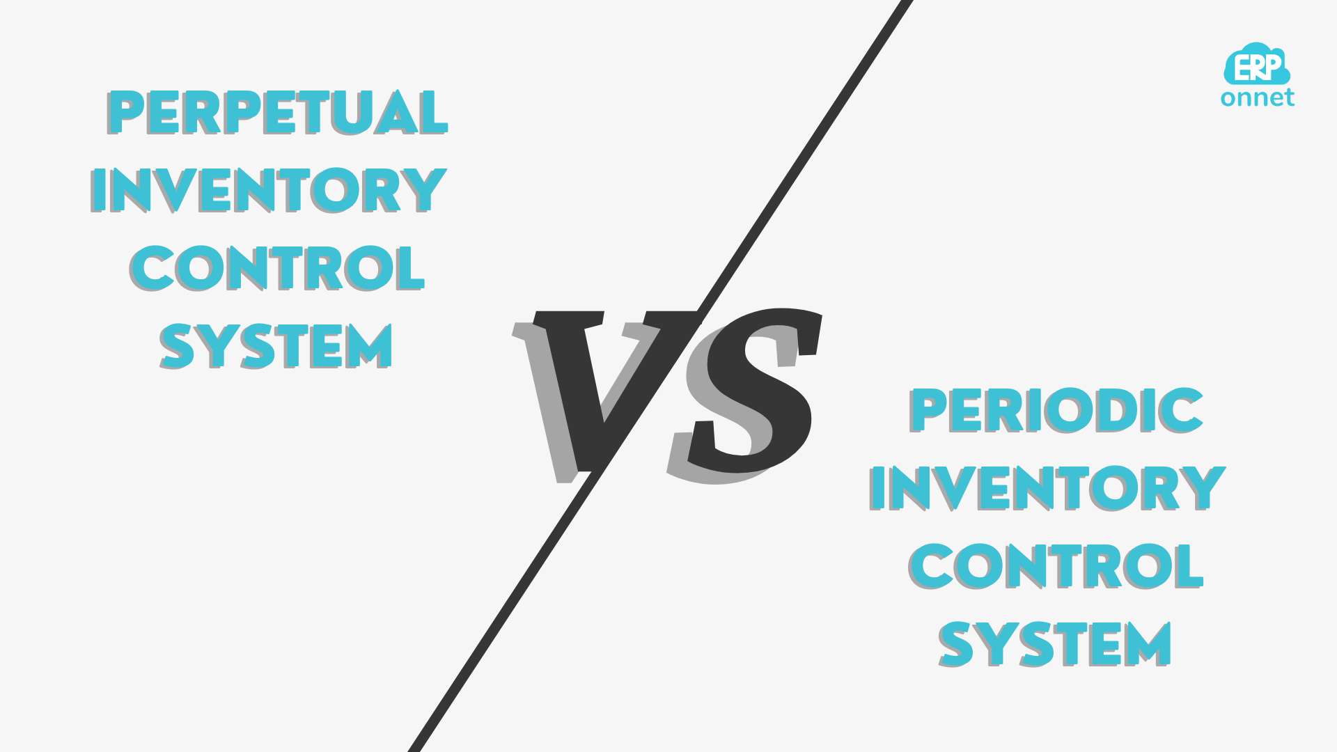 Compare perpetual inventory control system and periodic inventory control system